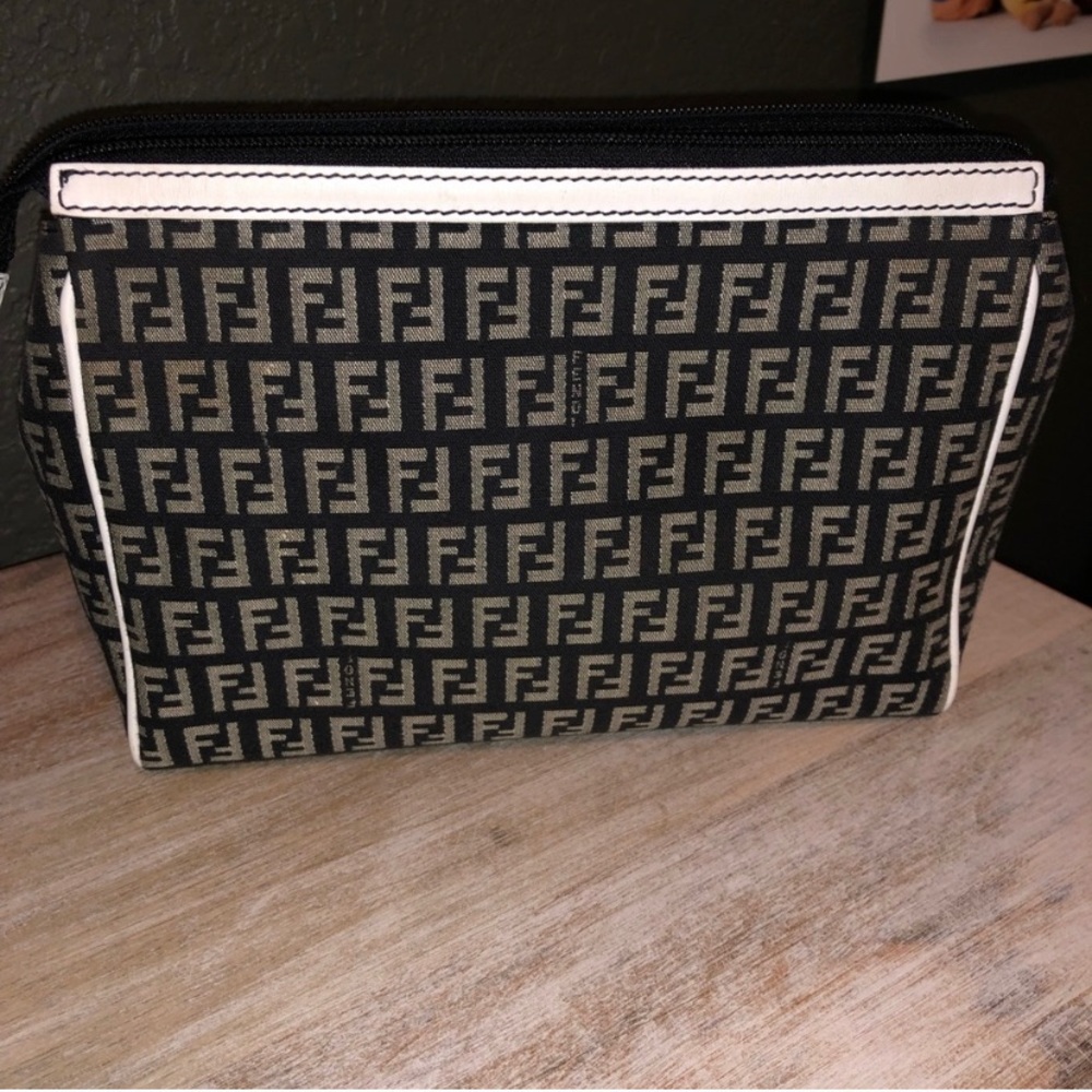 Authentic Fendi cosmetic bag